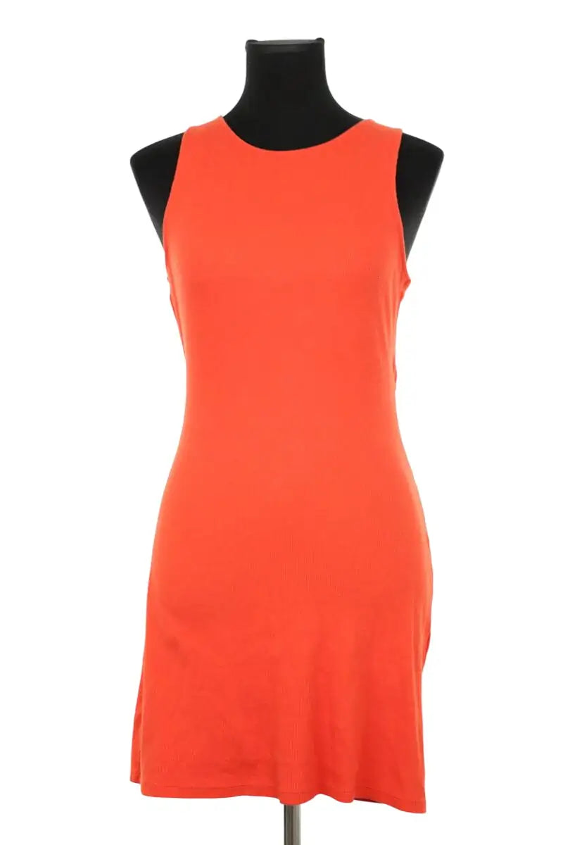 Robe Sézane Rouge en Coton, taille L - Seconde Main