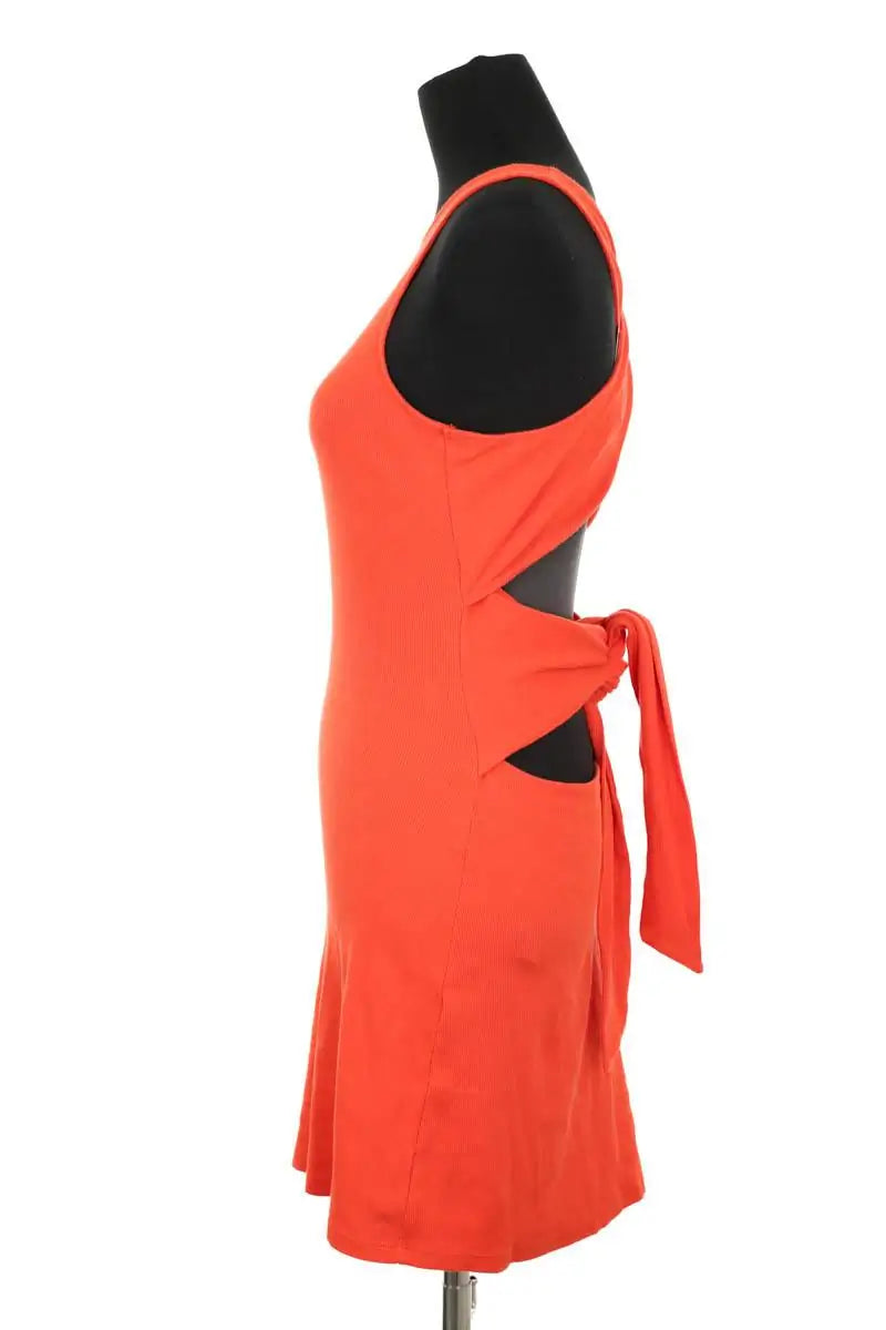 Robe Sézane Rouge en Coton