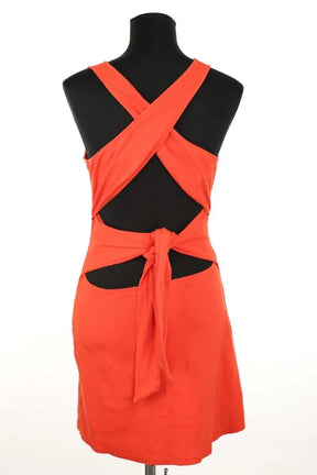 Robe Sézane Rouge en Coton