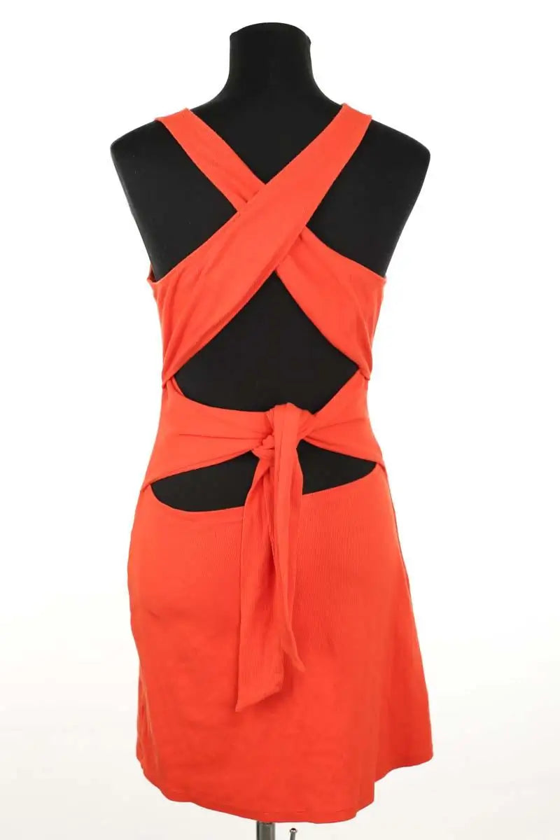 Robe Sézane Rouge en Coton