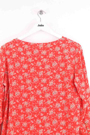 Robe Sézane Rouge en Soie