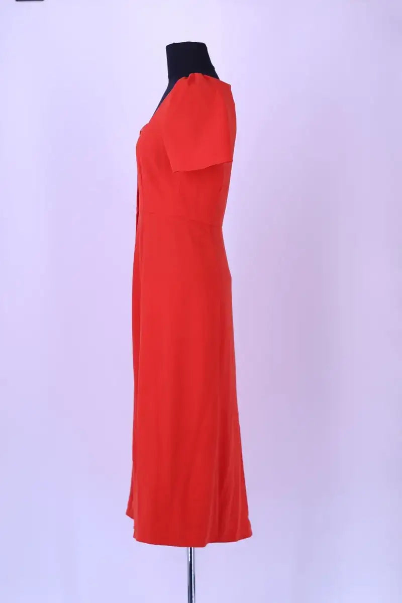 Robe Sézane Rouge en Viscose