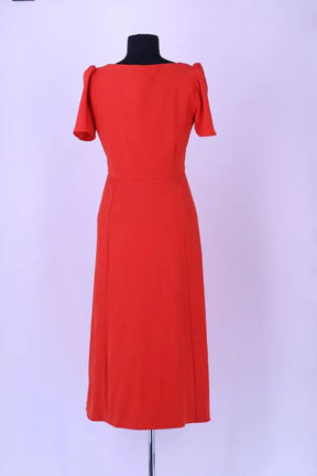 Robe Sézane Rouge en Viscose