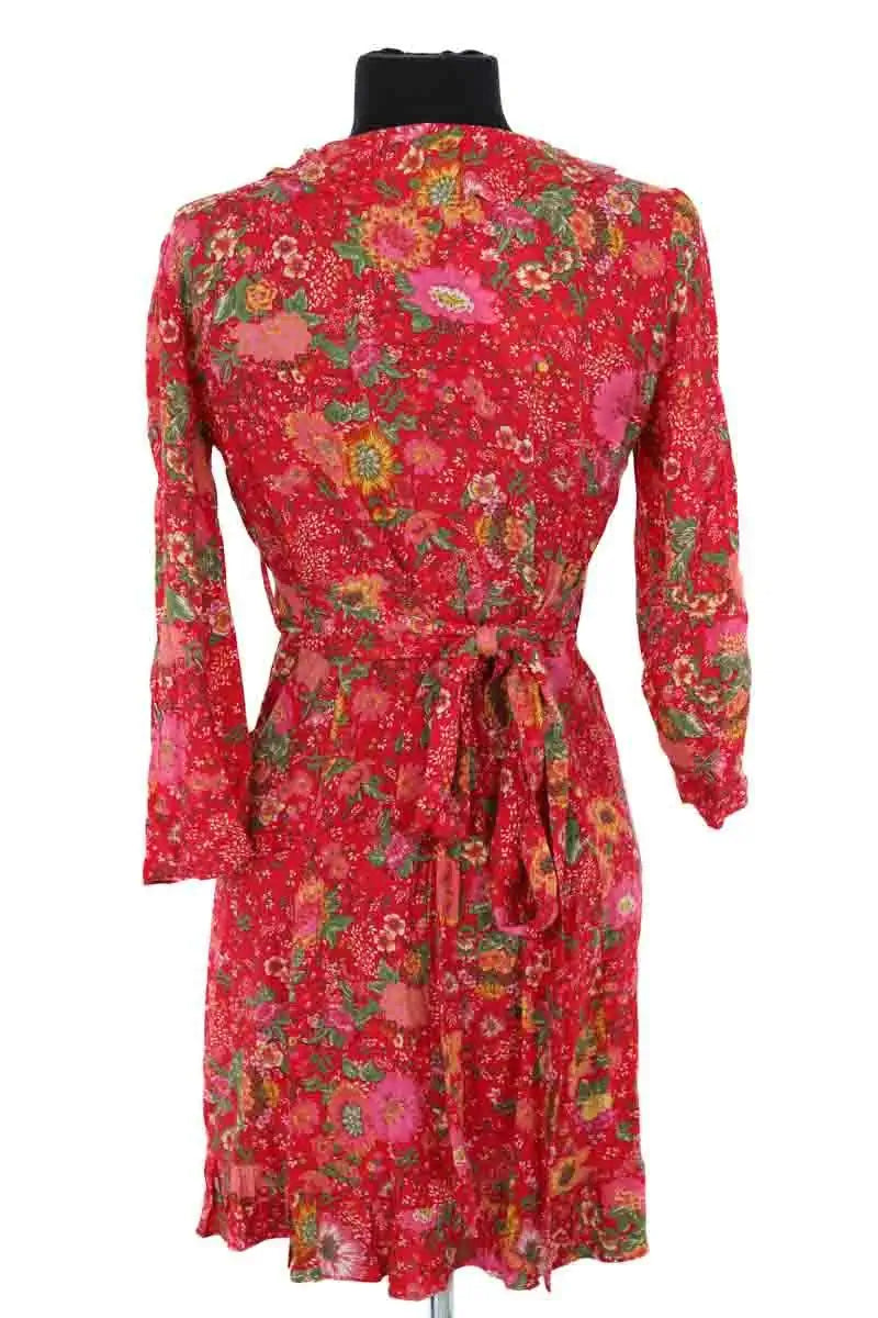Robe Sézane Rouge en Viscose
