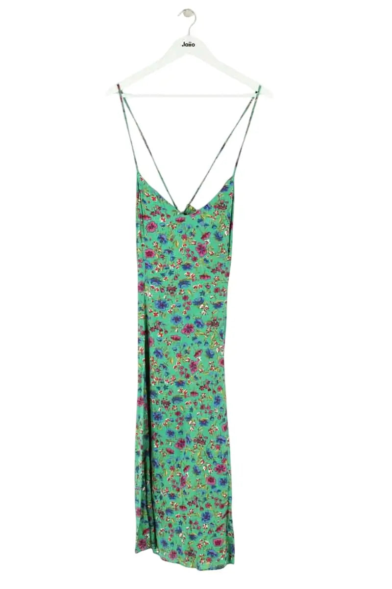 Robe Sézane Vert en Viscose, taille M - Seconde Main