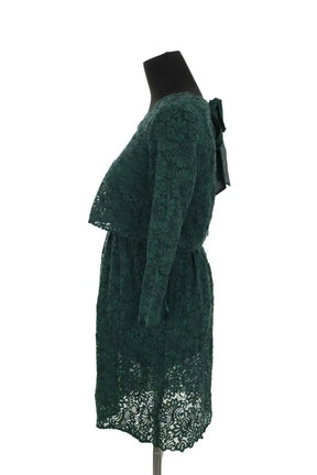 Robe Sézane Vert en Viscose