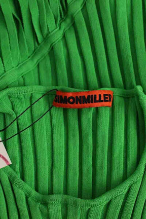 Robe Simon Miller Vert en Viscose