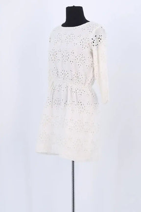 Robe Soeur Blanc en Coton