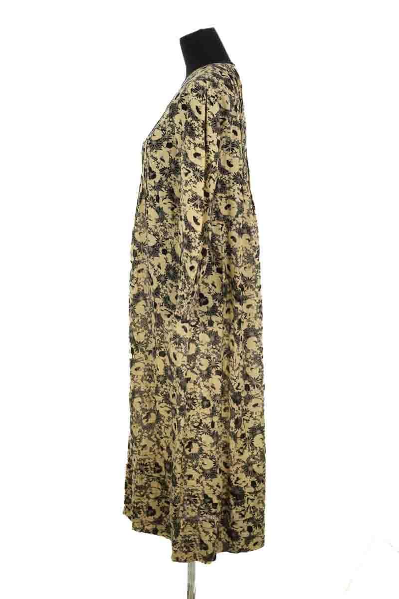 Robe Soeur Foi Jaune en Viscose