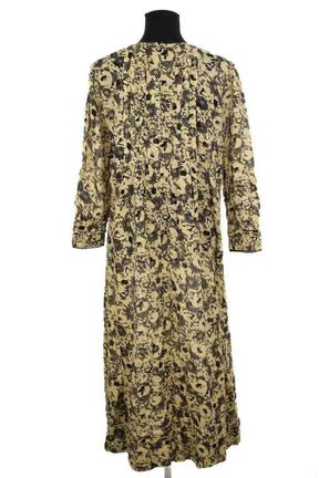 Robe Soeur Foi Jaune en Viscose