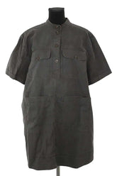 Robe Soeur Gris en Coton, taille M - Seconde Main