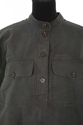 Robe Soeur Gris en Coton