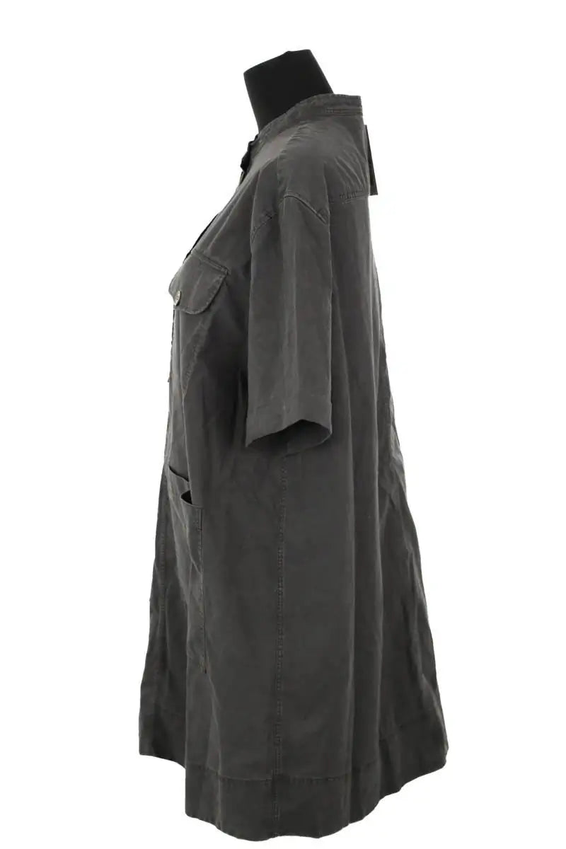 Robe Soeur Gris en Coton