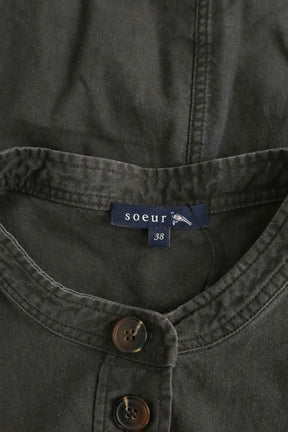 Robe Soeur Gris en Coton