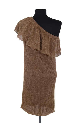Robe Soeur Jagger Doré en Viscose