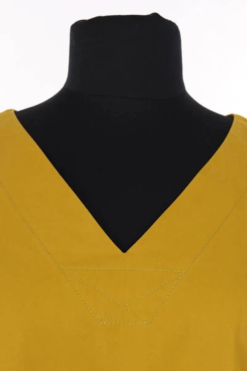 Robe Soeur Jaune en Coton