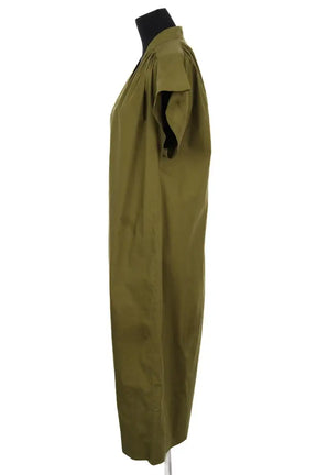 Robe Soeur Kaki en Coton
