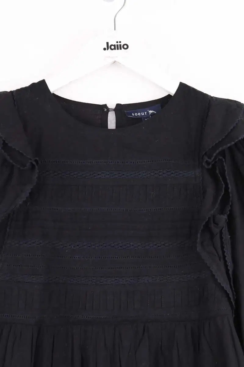Robe Soeur Kerry Noir en Coton