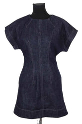 Robe Soeur Marine en Coton, taille XS - Seconde Main