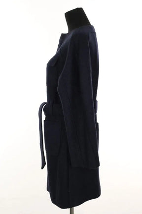 Robe Soeur Marine en Laine
