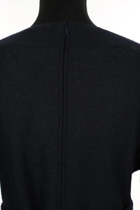 Robe Soeur Marine en Laine