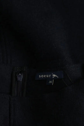 Robe Soeur Marine en Laine