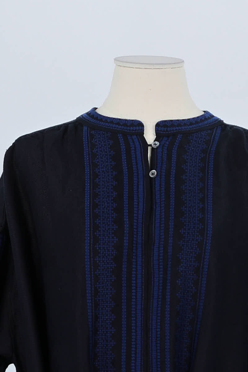 Robe Soeur Marine en Lin