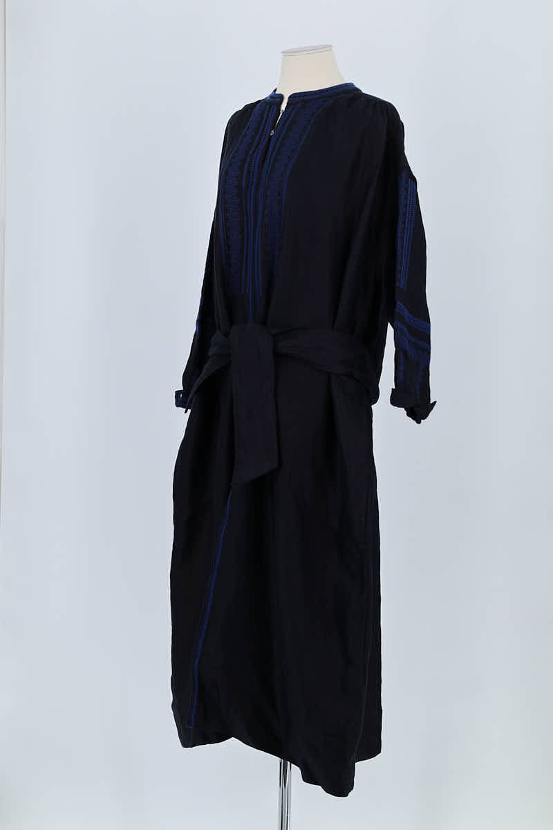 Robe Soeur Marine en Lin
