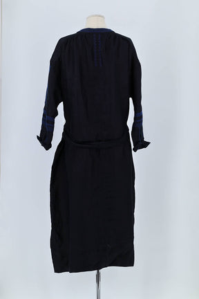 Robe Soeur Marine en Lin