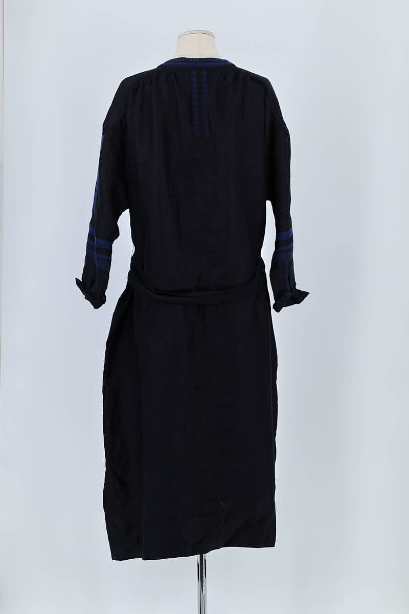 Robe Soeur Marine en Lin
