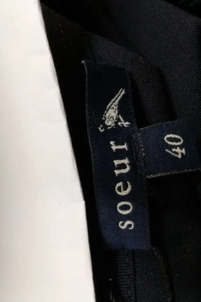Robe Soeur Marine en Synthétique