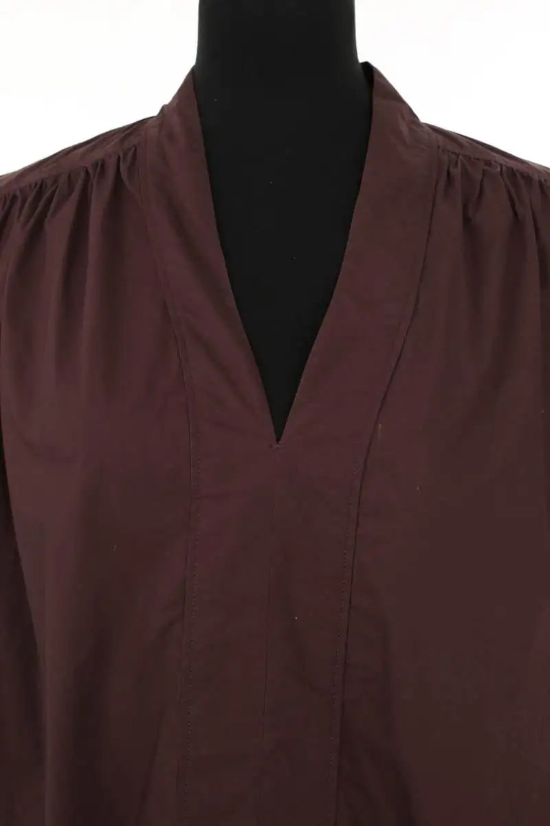 Robe Soeur Marron en Coton