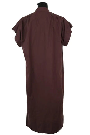 Robe Soeur Marron en Coton