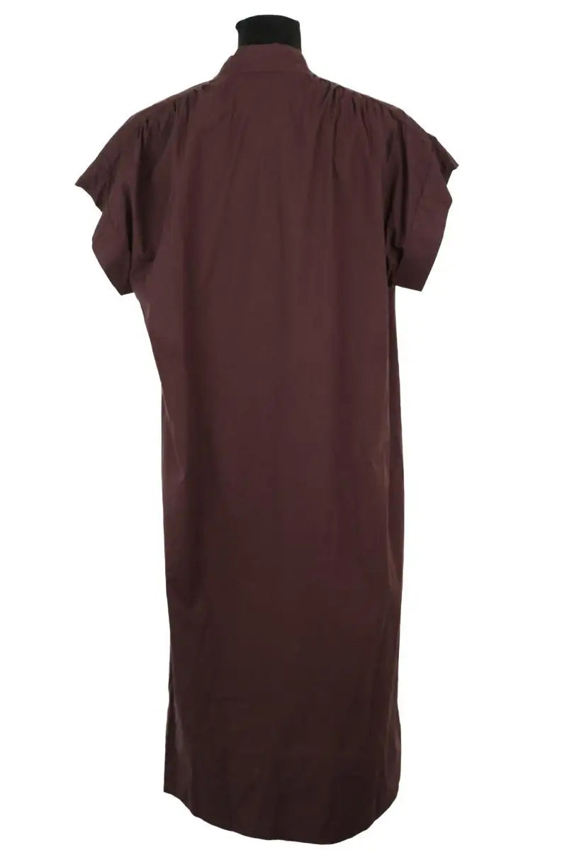 Robe Soeur Marron en Coton