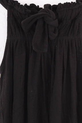 Robe Soeur Ponza Noir en Coton