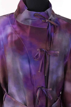 Robe Soeur Violet en Synthétique