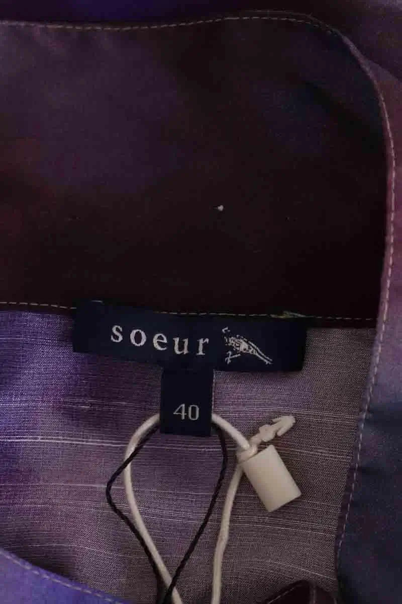 Robe Soeur Violet en Synthétique