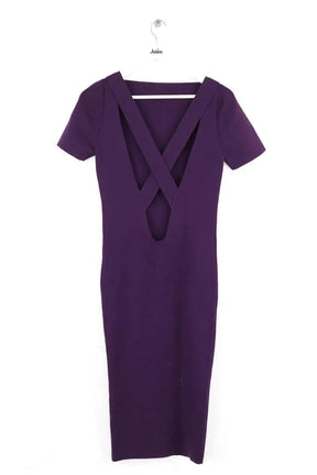 Robe Soeur Violet en Synthétique