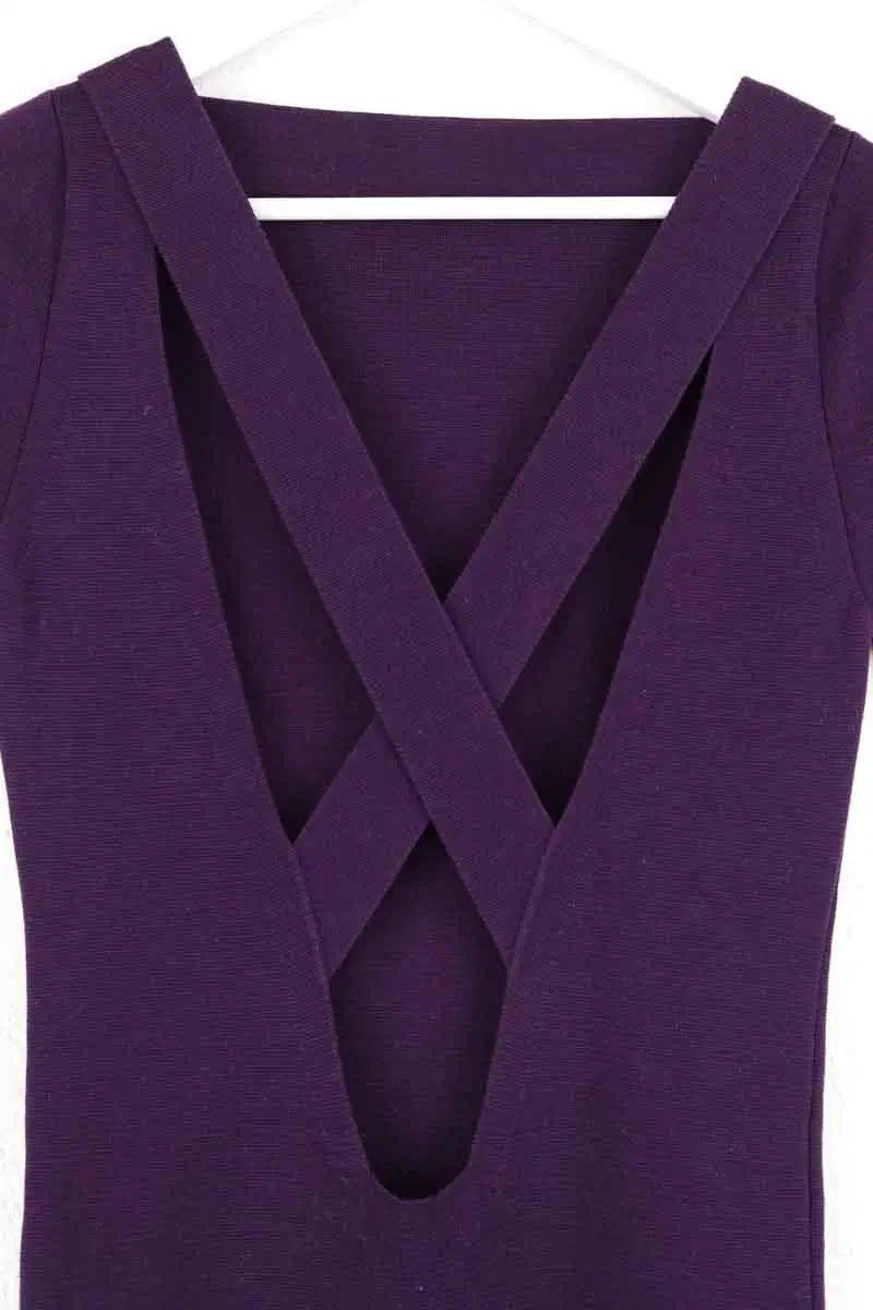 Robe Soeur Violet en Synthétique