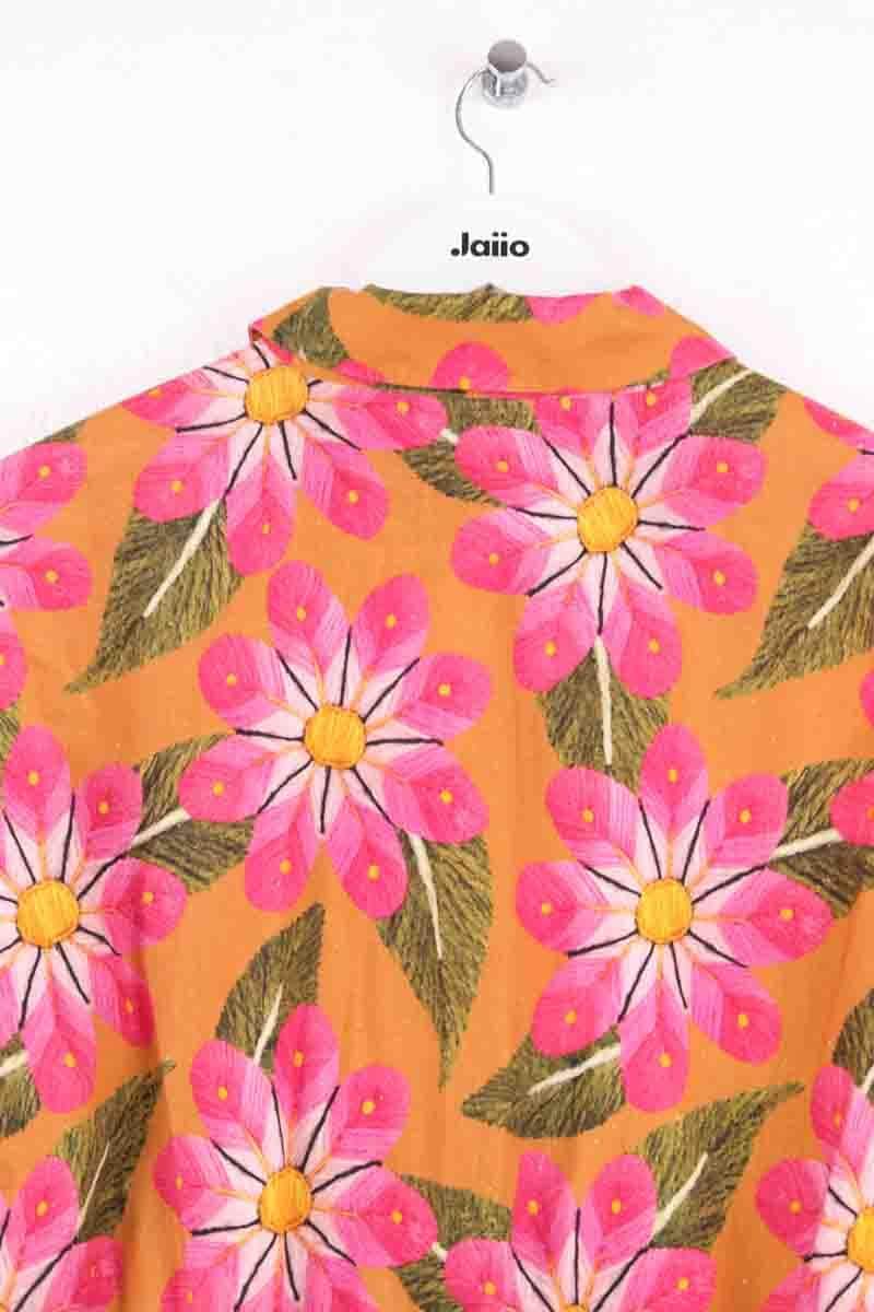 Robe Soi Rose en Lin