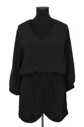 Robe Songe Lab Noir en Viscose, taille L - Seconde Main