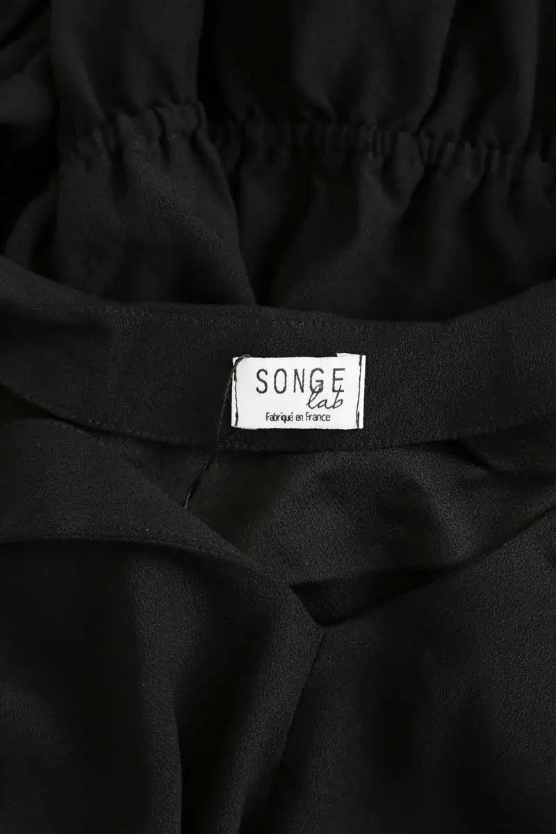 Robe Songe Lab Noir en Viscose