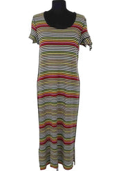 Robe Sonia Rykiel Multicolore en Coton, taille L - Seconde Main