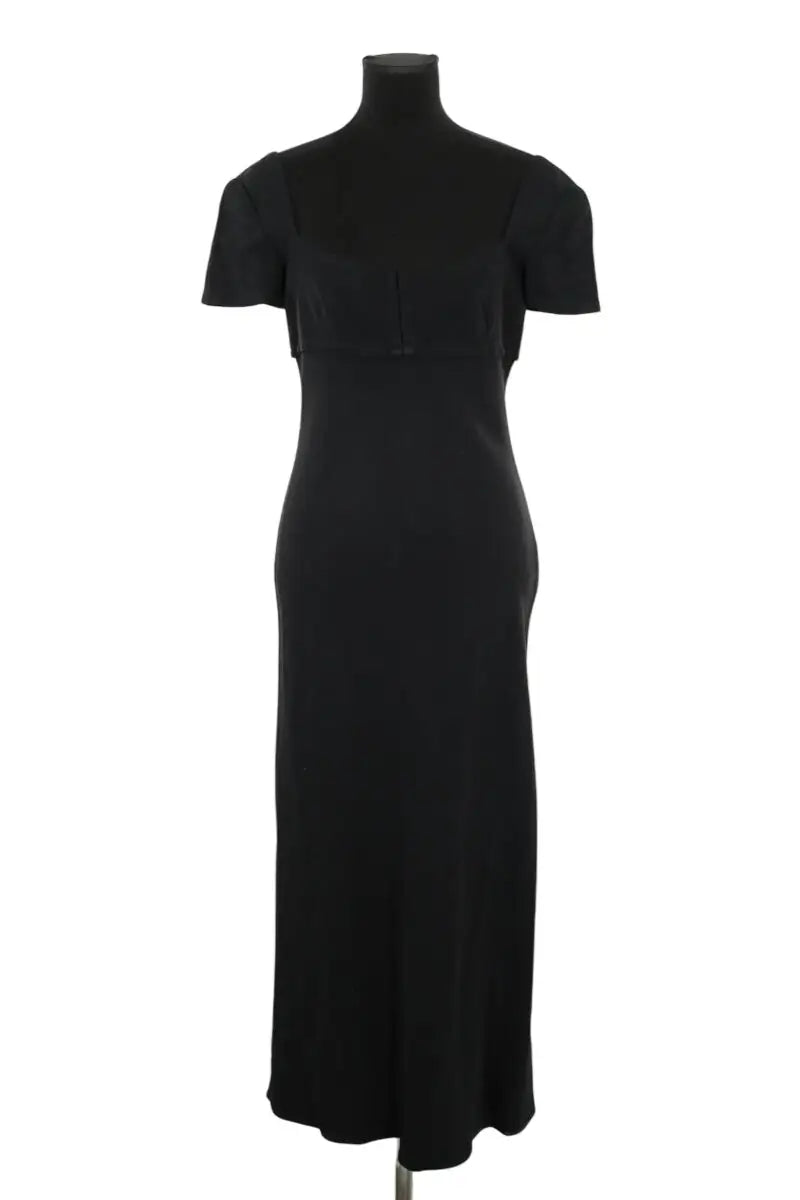 Robe Sonia Rykiel Noir en Synthétique, taille M - Seconde Main