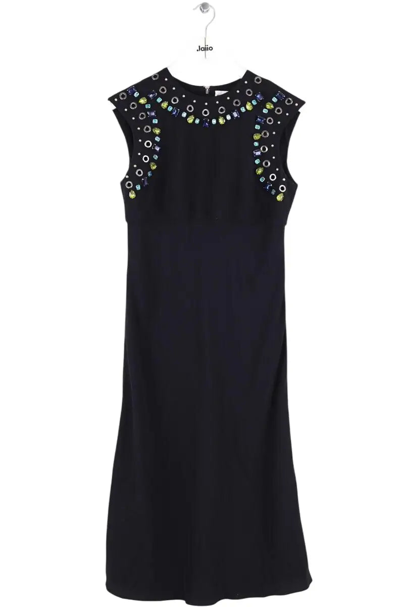 Robe Sonia Rykiel Noir en Viscose, taille M - Seconde Main