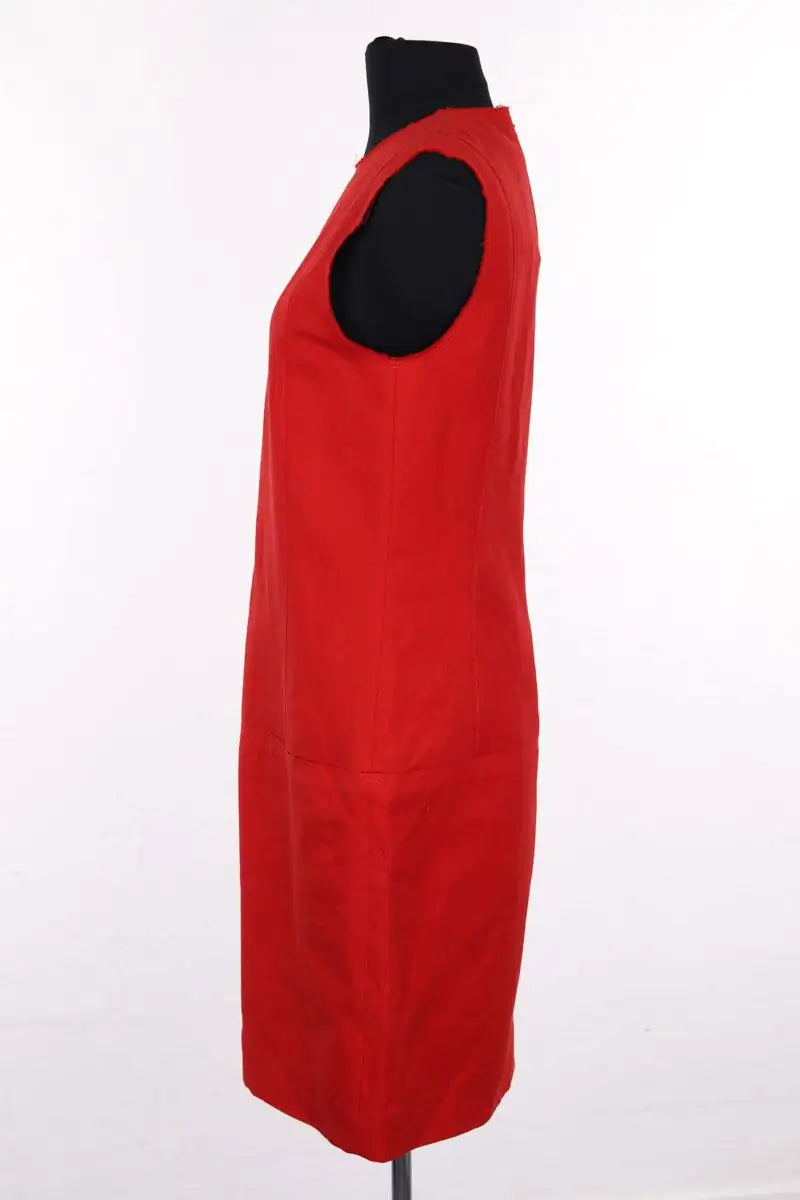 Robe Sonia Rykiel Rouge en Lin