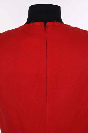 Robe Sonia Rykiel Rouge en Lin