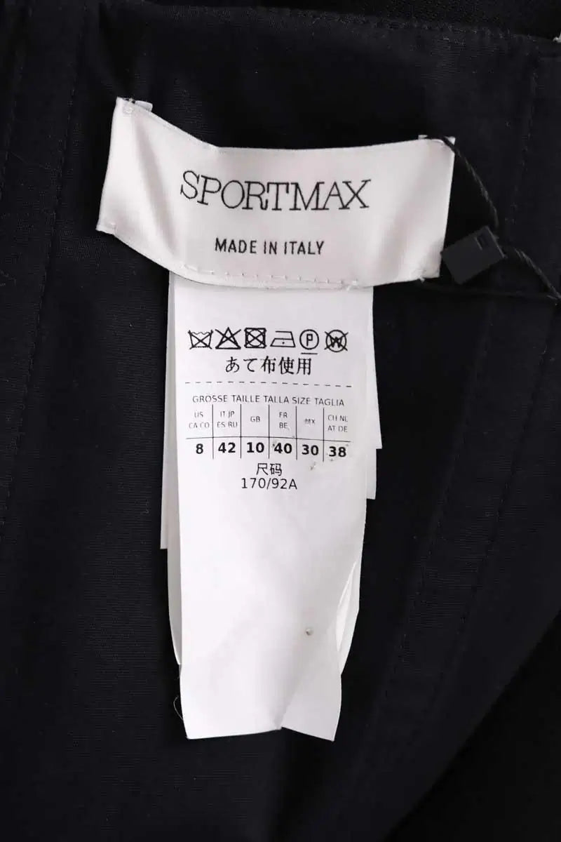 Robe Sportmax Noir en Synthétique