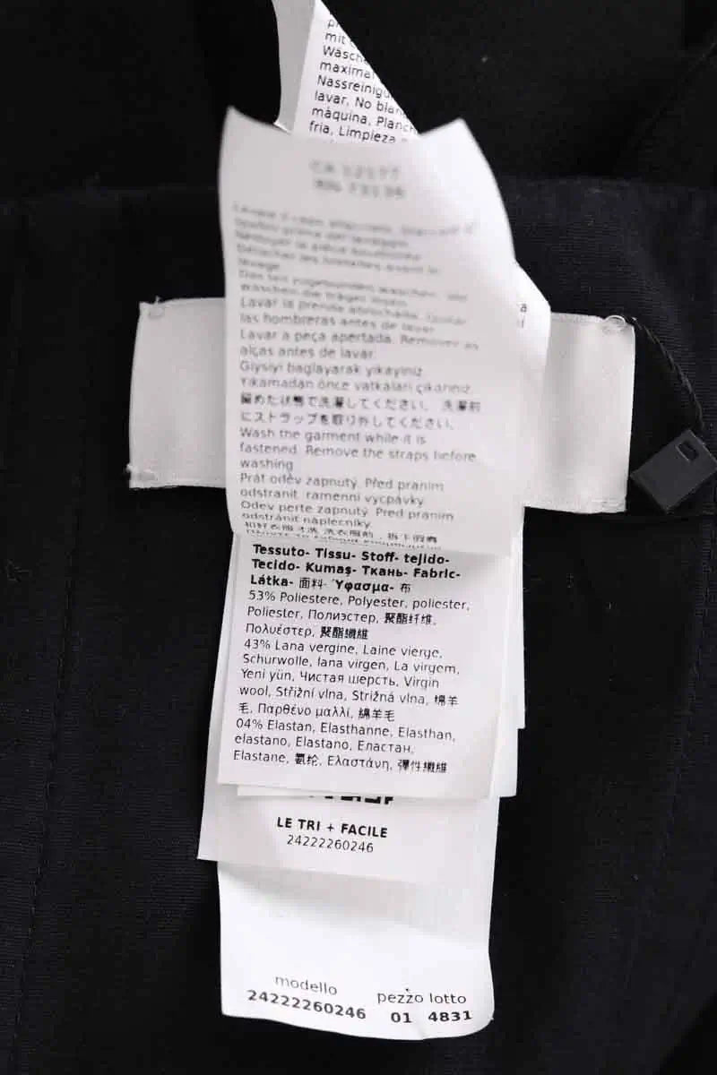Robe Sportmax Noir en Synthétique