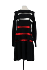 Robe Sportmax Noir en Viscose, taille S - Seconde Main